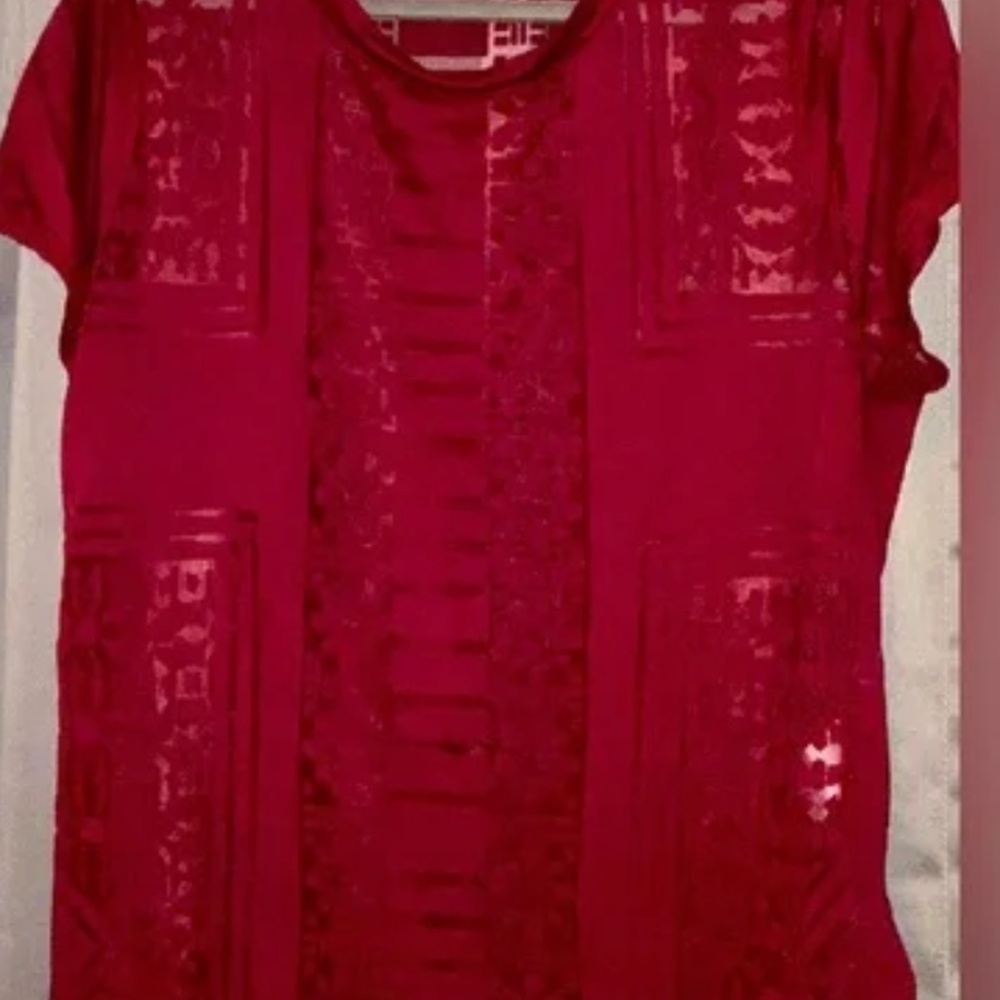 BAR III sheer detailed tunic
